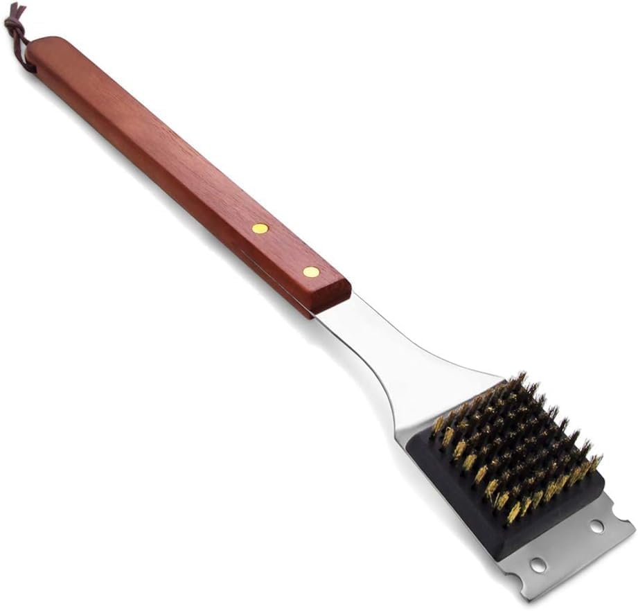 New Star Foodservice 1029963 Replacement Brush Head for BBQ Set 59007, Set of 2