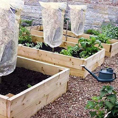 Agfabric Warm Worth Frost Blanket 1.5 oz 84"x72" Shrub Jacket,Rectangle Plant Cover for Frost Protection,White