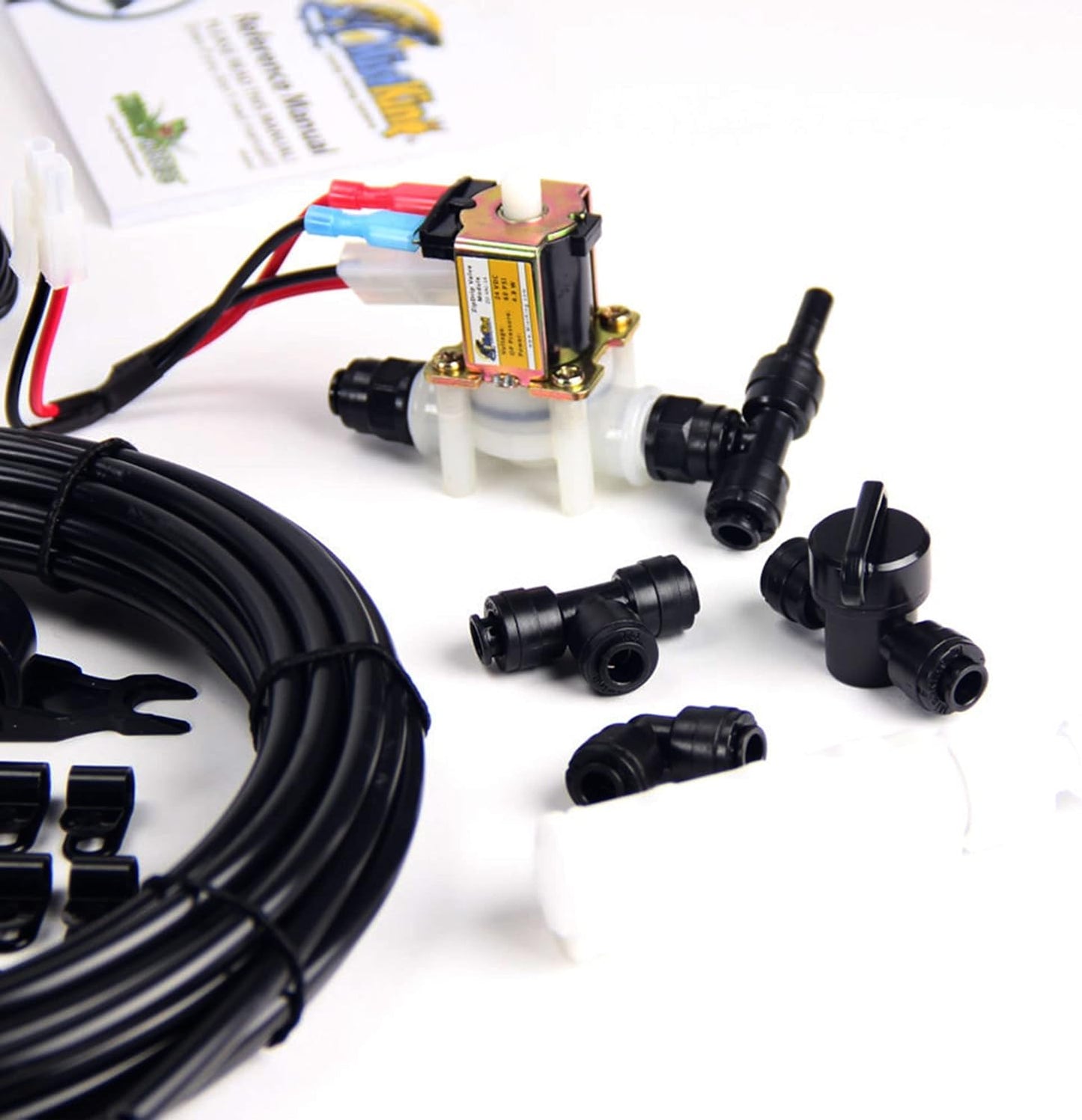 MistKing β Ultimate Misting System, 5th Gen | Used by Zoos, Institutions & Hobbyists | Expandable to 20 Nozzles | Extremely Fine Mist | 50 Micron Droplets | Upgraded Timer & Components |