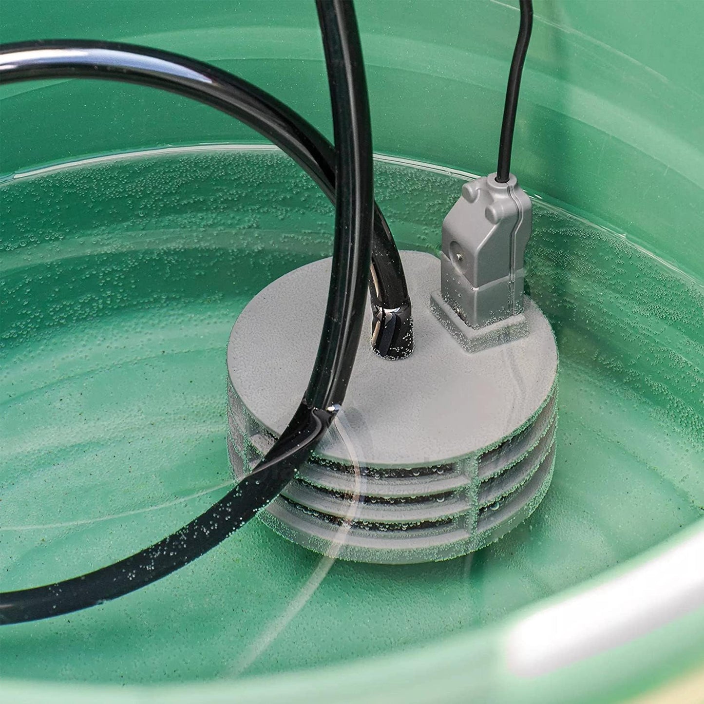 AEO Solar-Powered Automatic Watering Drip Irrigation System, 50 Drippers, 155 ft for Balcony Greenhouse Raised Garden Bed