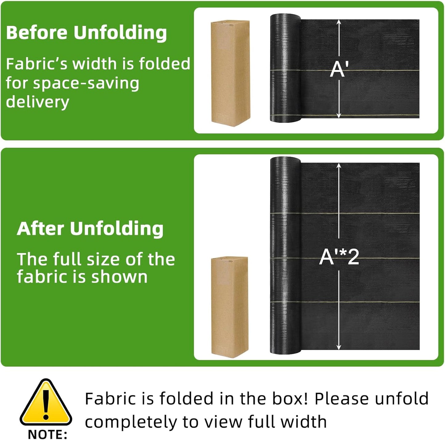 Shade&Beyond 5ftx300ft Weed Barrier Fabric 3.5oz Heavy Duty Landscape Fabric with Superior Permeability Weed Control, Garden Woven Ground Cloth with Staples
