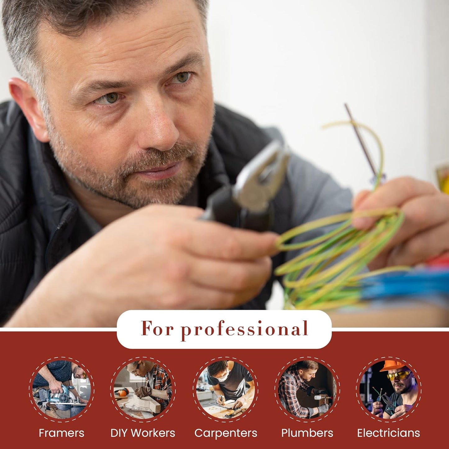 Style n Craft 9-Pocket Carpenter’s Nail and Tool Pouch