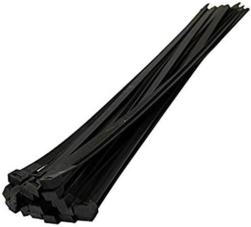 SYD 4 Inch length, 18lb Small size Self Locking Nylon Cable Zip Ties -1000 Piece (Black)