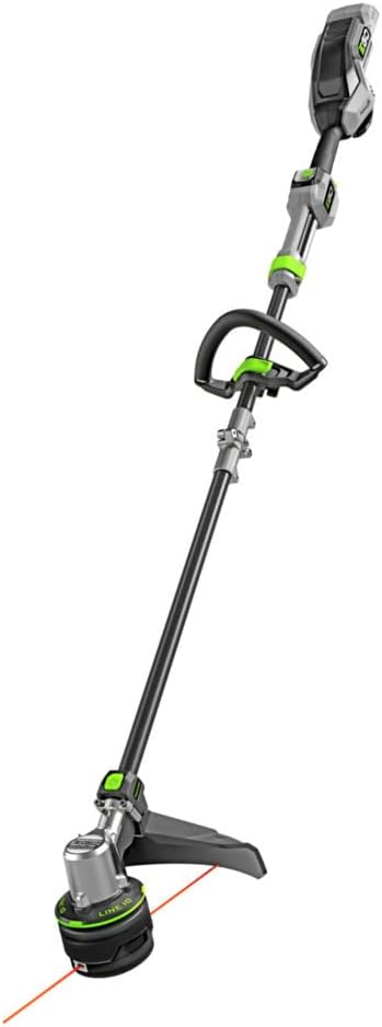 EGO POWER+ String Trimmer, Battery Powered, 16" Trimmer for Weeds and Grass with POWERLOAD, LINE IQ, Telescopic Carbon Fiber Shaft, Battery and Charger Not Included - ST1620T