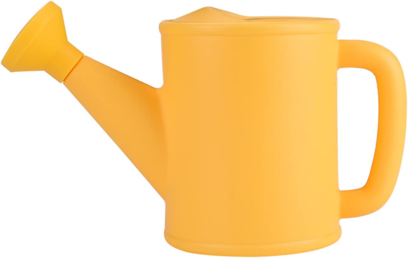 Small Watering Can for Kids, 700ml/23.7 Oz Plastic Watering Can for Indoor Plants Garden Flower (Yellow)