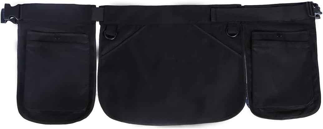 Waist Tool Apron Bag with Multiple Pockets for Men/Women, Work apron,Garden Tools for Gardener(Black)