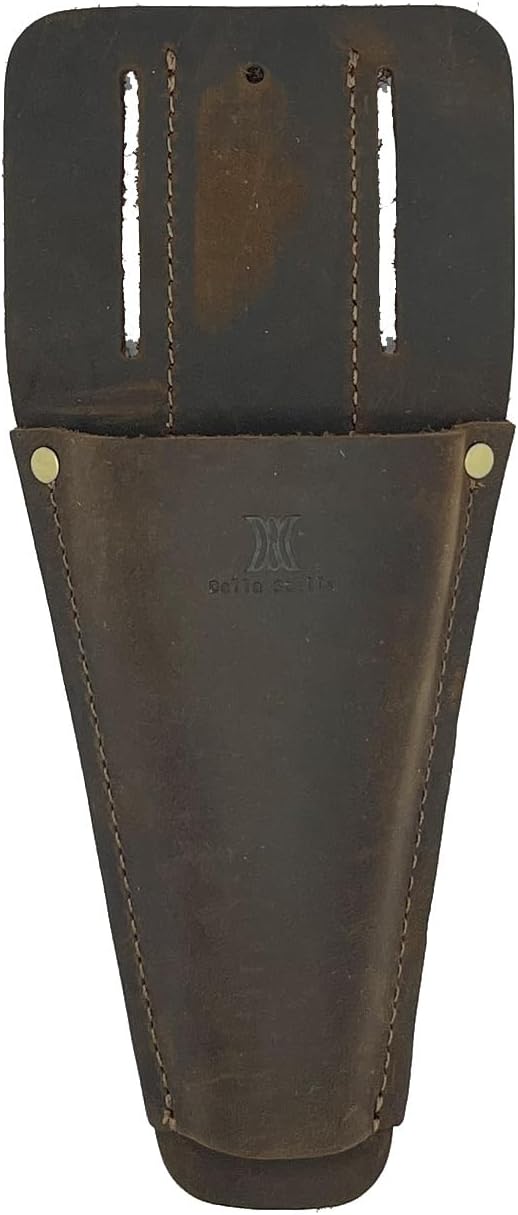 Garden Leather Pruner Sheath,Tool Holster for Gardening Pruning Shears,Durable Scissor Protector Cover
