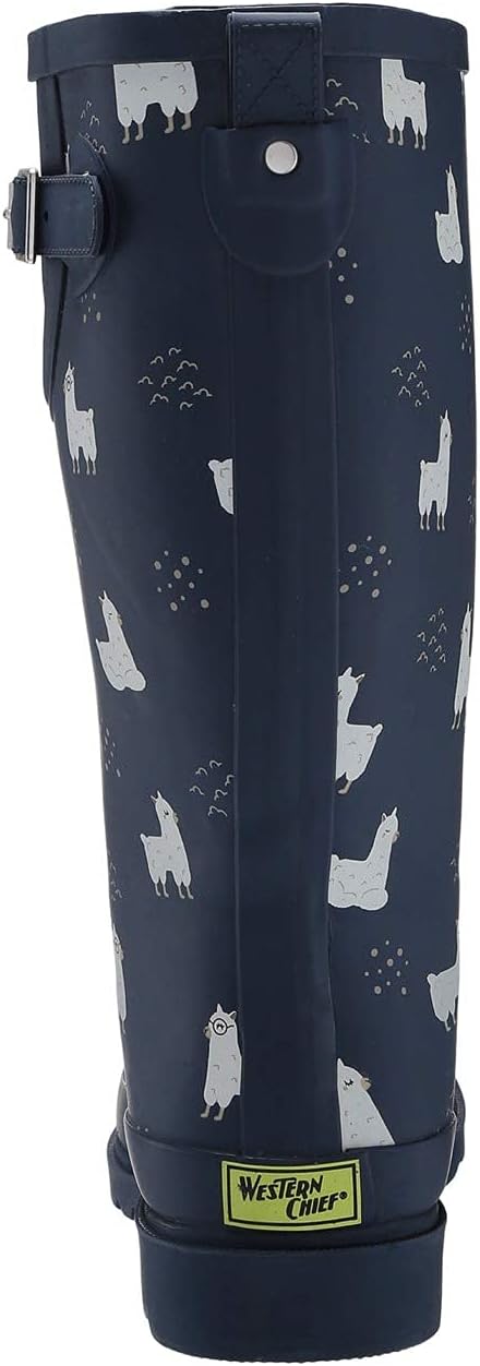 Western Chief Women's Tall Waterproof Rain Boot Outdoor Garden Shoes