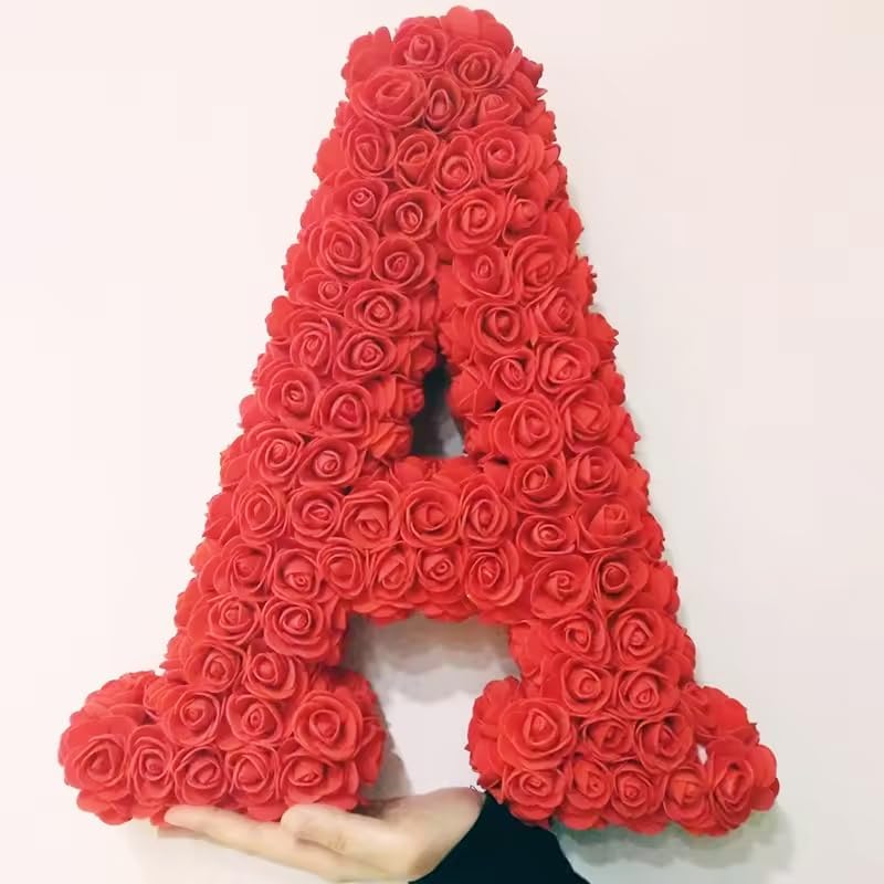 432 Pcs Mini Artificial Rose Flower Heads Real Looking Foam Fake Roses Heads for DIY Wedding Flowers Accessories Bridal Hair Clips Headbands Dress Decoration(Red)