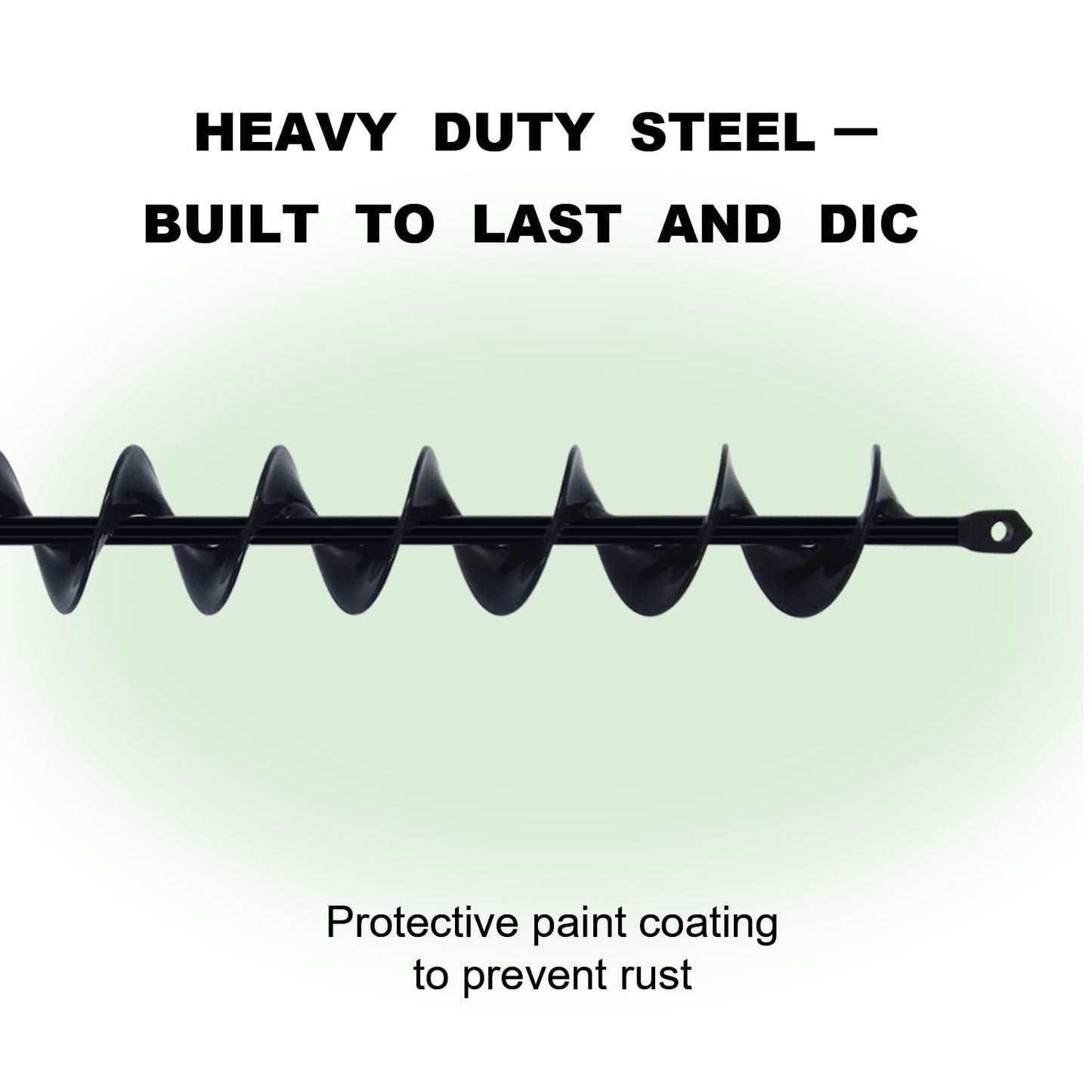 32" x 2" Extended Length Auger Drill Bit for Planting Bulb & Bedding Plant Auger, Garden Plant Auger, No Need to Squat Post Hole Digger for 3/8" Hex Drive Drill, Earth Auger Bulb Planter Tool