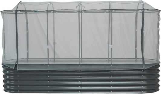 Vego garden Cover System for 2.5' x 2.5' (Round) Berry Garden Bed Twin Pack