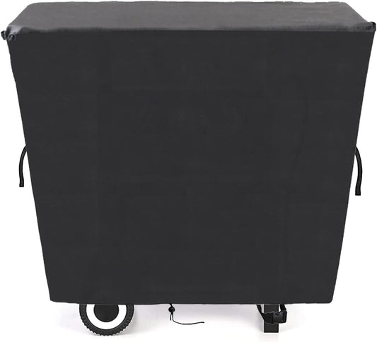 Kingling Grill Cover Fits for Captiva Designs 2-Burner Propane Gas Grill, Waterproof Heavy Duty Barbecue Griddle Cover - 37''x20''x35''