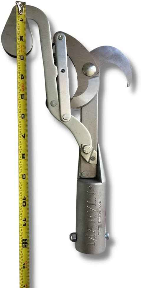Marvin Bull Pruner Head w/Pulley 1 3/4" Cut for Round Poles PH5 Made in USA