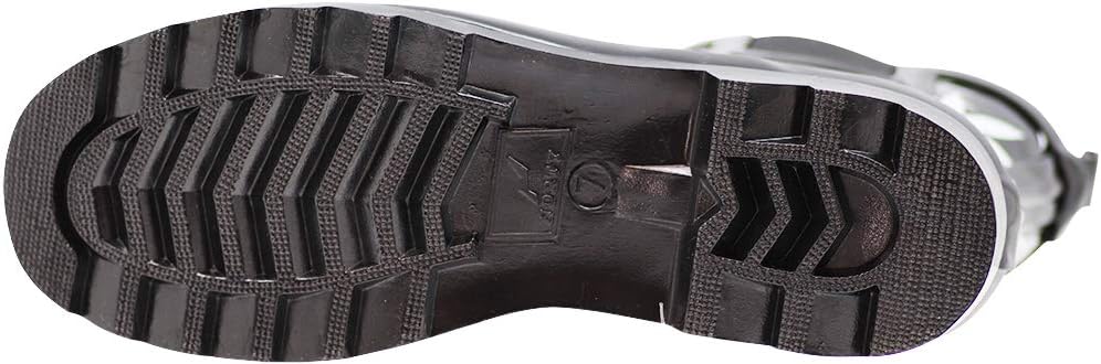 NORTY - Womens Ankle Rain Boots - Ladies Waterproof Winter Spring Garden Boot runs ½ size large