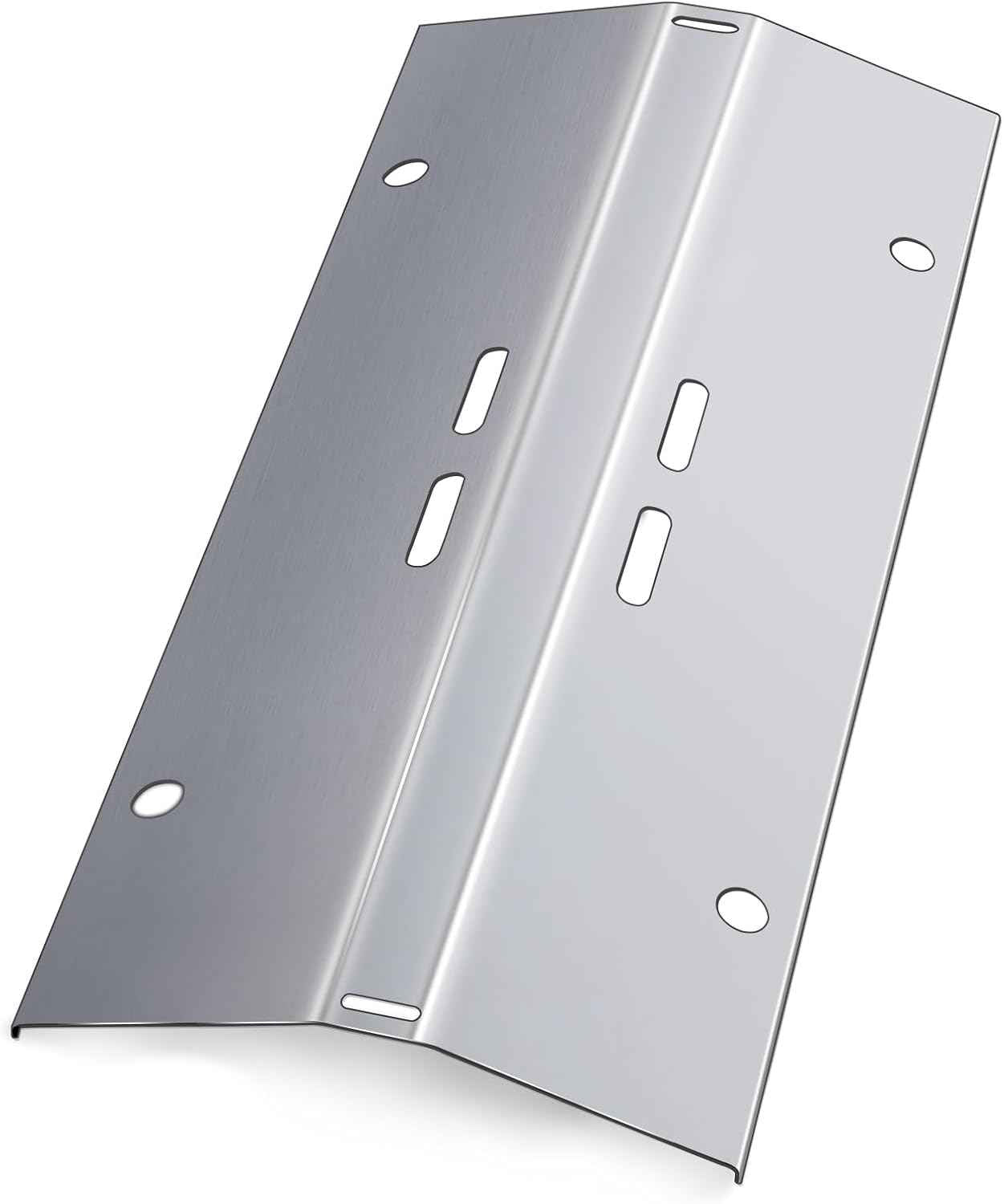 Heat Plate Shield Replacement for Cuisinart CGG-200 CGG-220 CGG-240 Gas Grill Models, Stainless Steel Heavy Duty BBQ Parts Flame Tamer Accessories, 16 3/4" x 7 3/8"