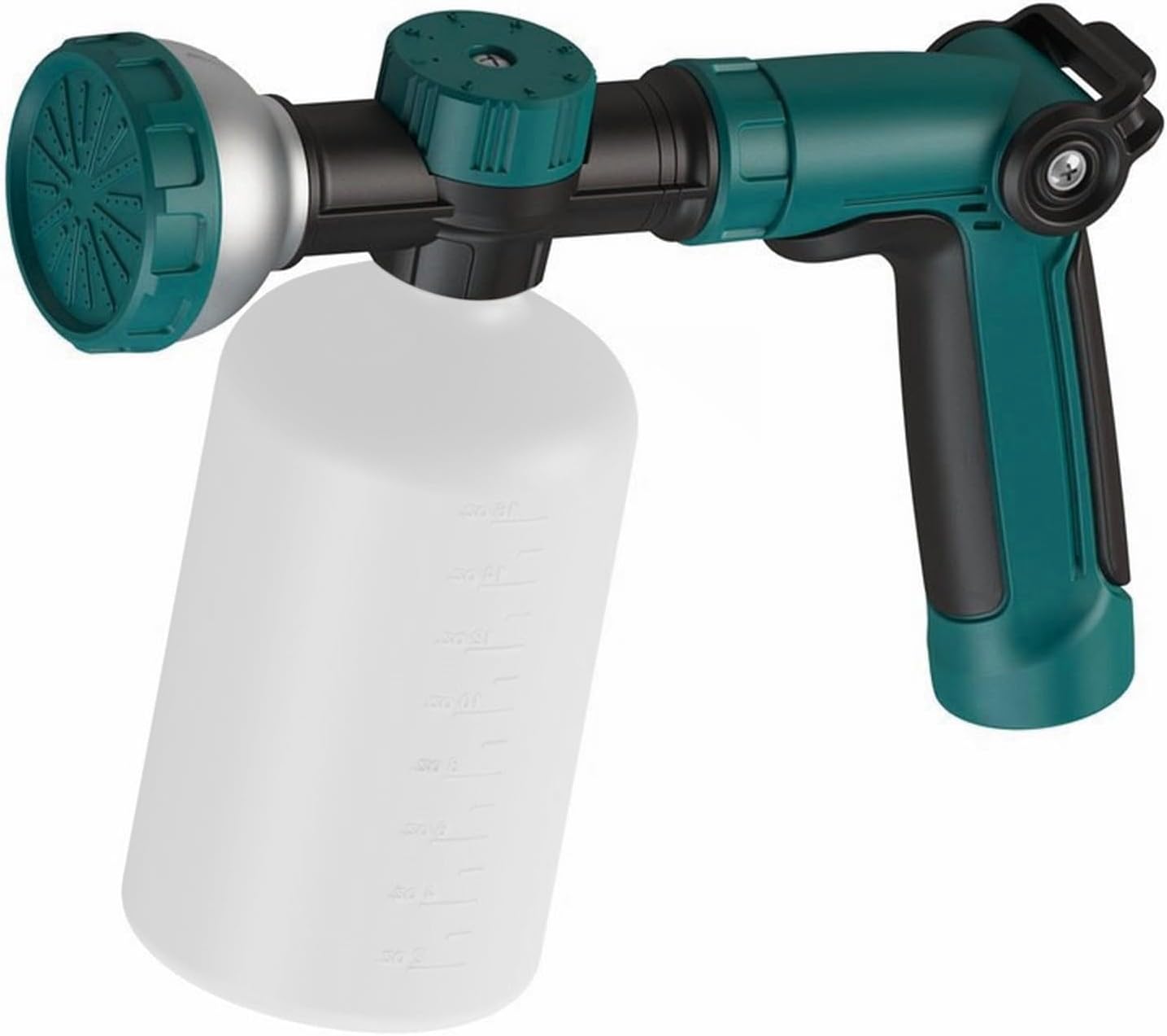 8-Dial Hose End Sprayer for Liquid Fertilizer/Soap Precision Lawn Yard & Garden Feeder with 16oz Bottle for Uniform Fertilizing and Watering Plants Car Dog Wash Hose Attachment Nozzle
