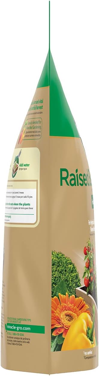 Miracle-Gro Raised Bed Plant Food, 2-Pound