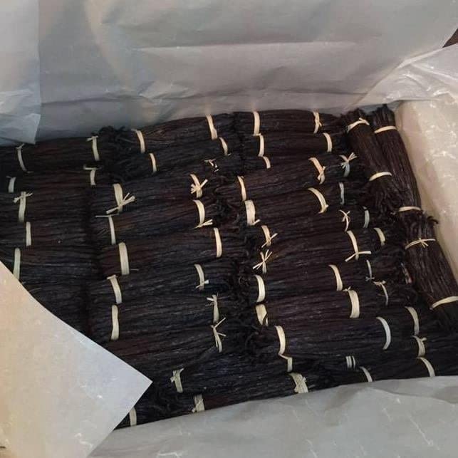 10 Madagascar Vanilla Beans Grade A Whole Vanilla Pods for Vanilla Extract and Baking