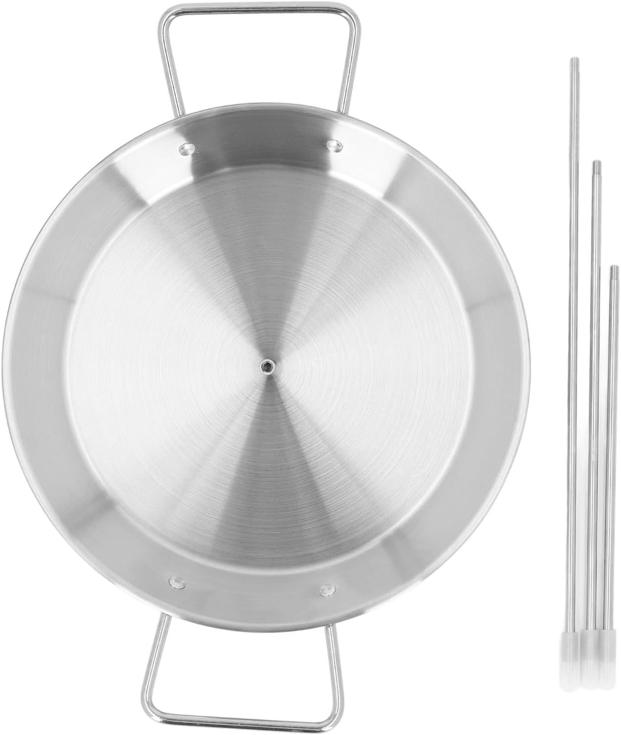 Al Pastor Skewer for Grill, Stainless Steel Vertical Skewer with 8 10 12in Removable Spikes, Spit Stand for Grill Smoker, Oven BBQ