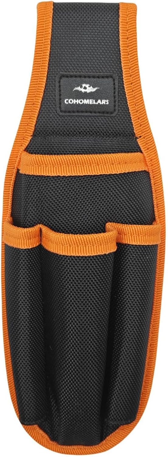 Small Tool Pouches with Belt Clip,Electrician Tool Bag,Tool Pouch for Belt,Tool Organizer Holster with 4 Pockets