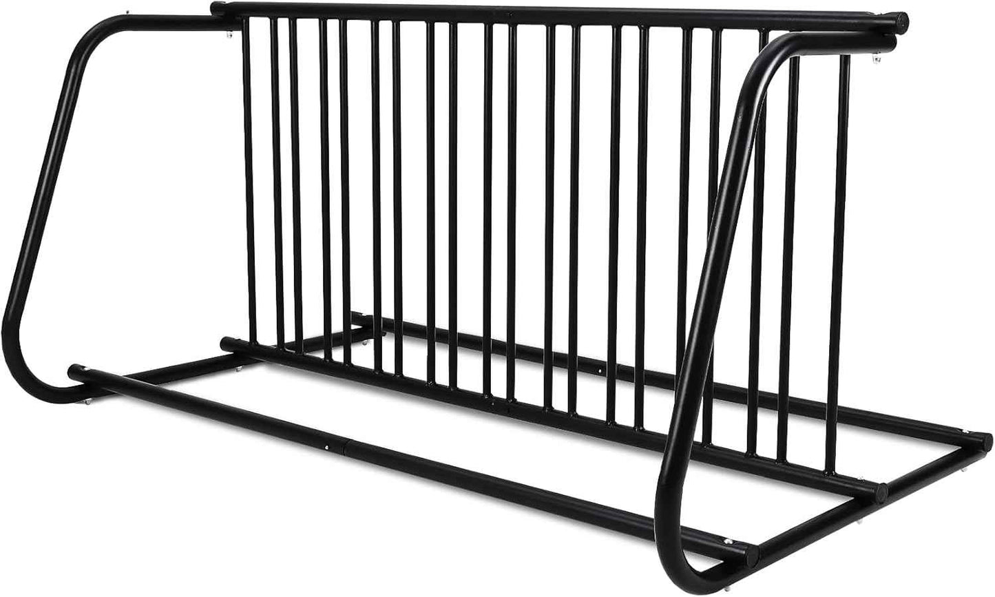 Garvee Commercial Floor Bike Rack Stand, Grid Bike Rack Ground, 10-Bike Capacity Dual Sided Bicycle Storage Stand Floor Parking Stand for Garages, Stores, Schools & Universities Power Coated Steel