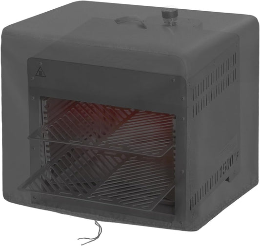 Kingling Grill Cover Fits for Big Horn Outdoors Portable Infrared Propane Gas Grill, Waterproof Protective Cover for Infrared Grill/Steak Cooker/Barbecue Propane Oven (Cover Only) - 17"x17"x15"