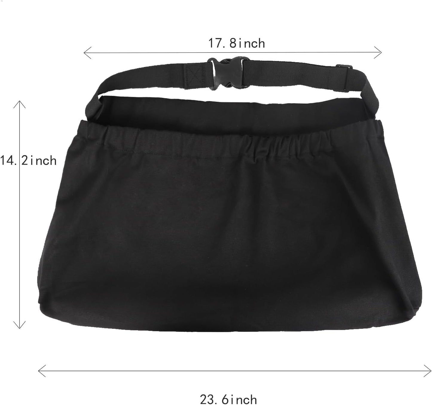 Garden Harvest Apron Heavy Duty Fruit Picking Pouch Vegetable Gathering Bag Farming Waist Pouch Canvas Tool Apron