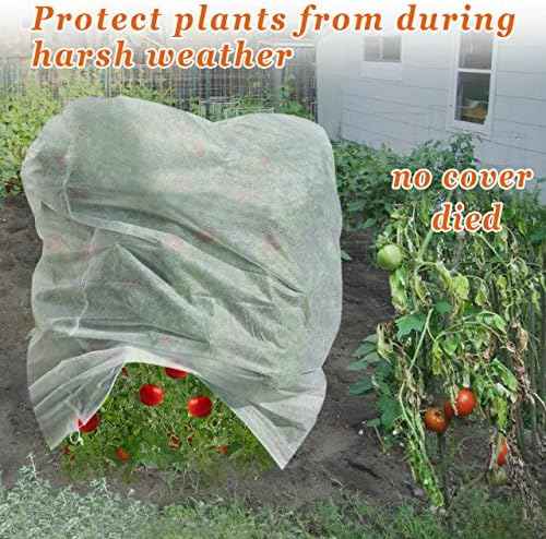 Warm Worth Plant Cover Tree/Shrub Cover Plant Protecting &Frost Protection Bag (84” H x 72” Dia)