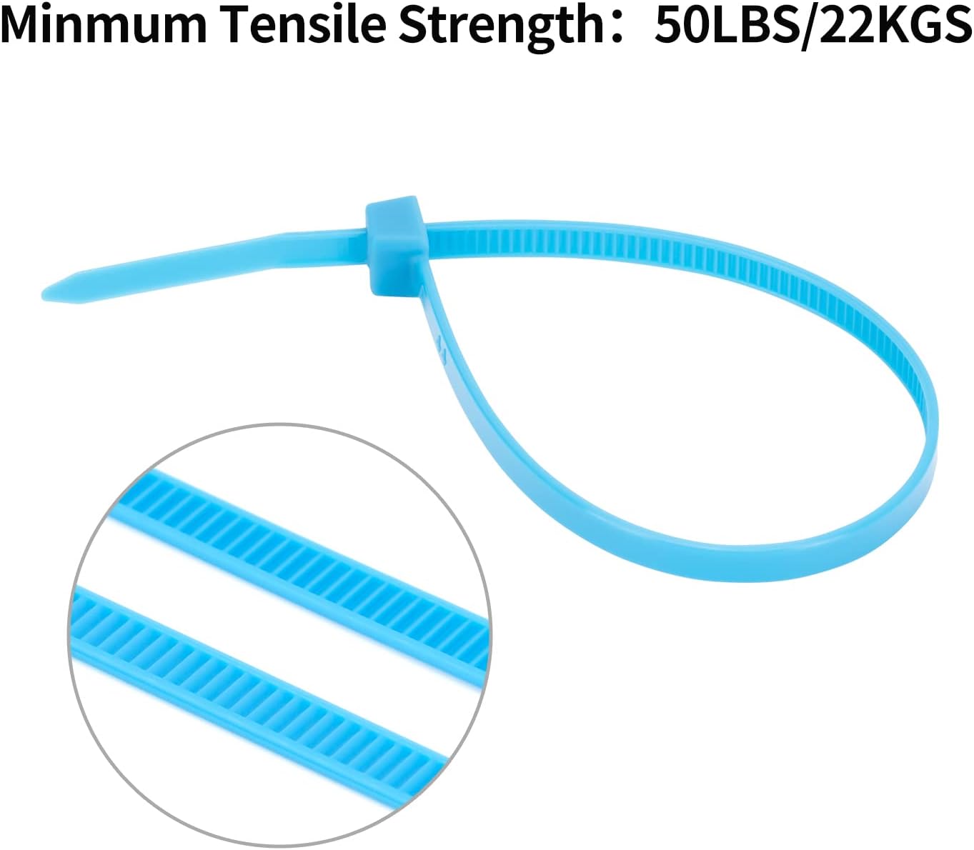 XINGO 100PCS Cable Zip Ties Heavy Duty, Premium Nylon Plastic Wire Ties with 50 Pounds Tensile Strength, Self-Locking Black Nylon Zip Ties for Indoor and Outdoor (14 inch, Dark Green)