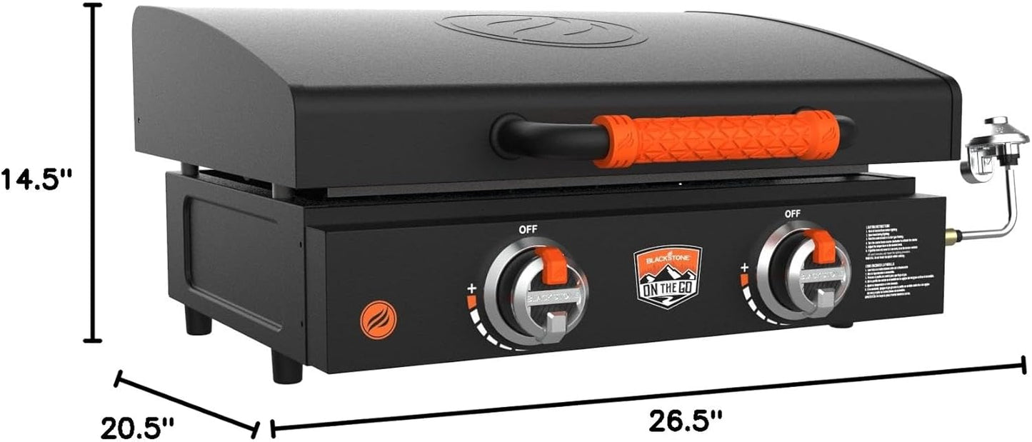 Blackstone 2224 On-The-Go 22" Omnivore Tabletop Griddle with Hood