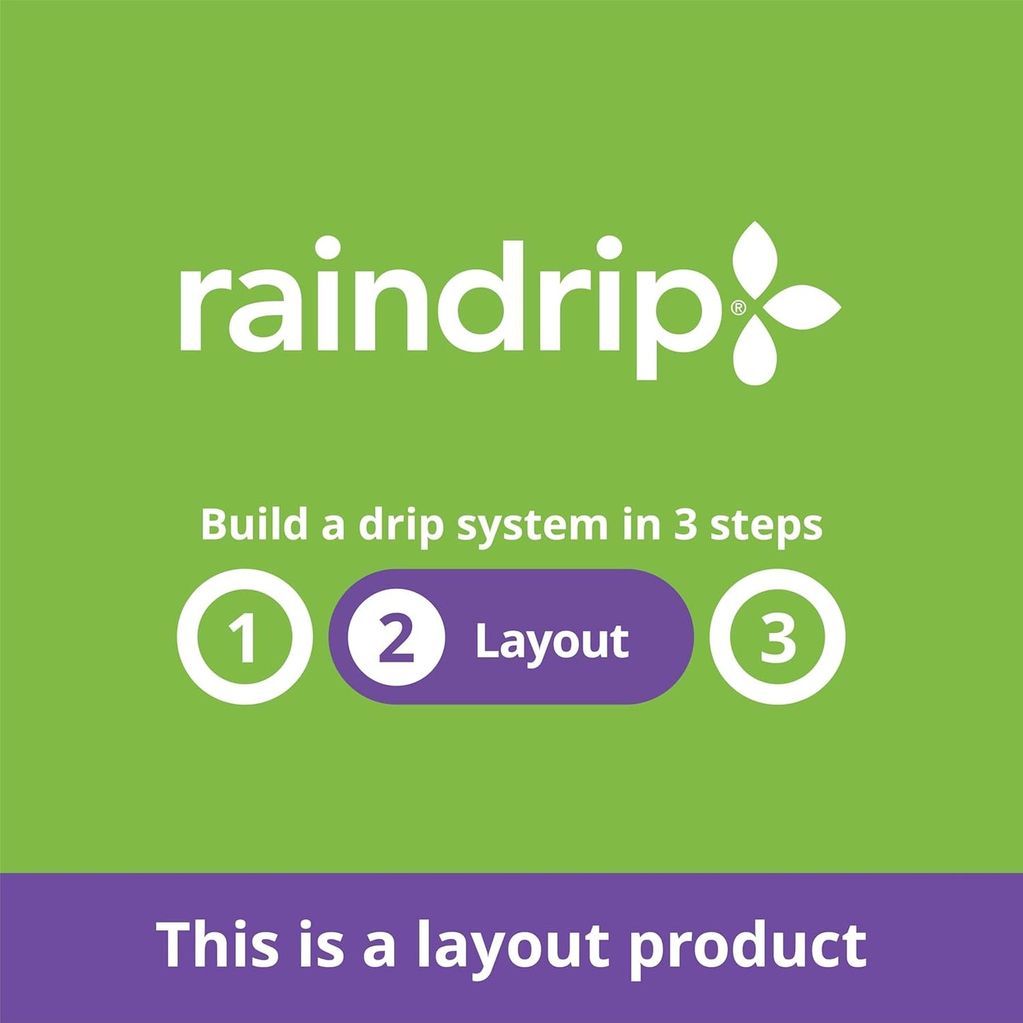 Raindrip 016010T 1/4-Inch Drip Irrigation Supply Tubing, 100-Foot., for Drip Irrigation, Drip Emitters, Irrigation Parts, Systems, Black Polyethylene