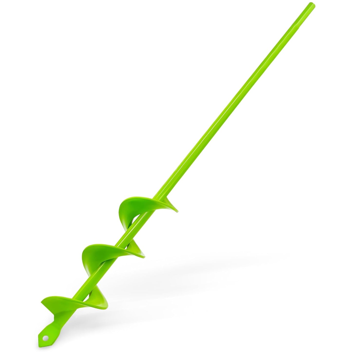Green Garden Auger Drill Bit for Planting, 1.6"x16.5" Post Hole Digger & Bulb Planter Tool, Fits 3/8" Hex Drive Drill, for Seeds, Flowers, Tree Roots, Fence Posts and so on