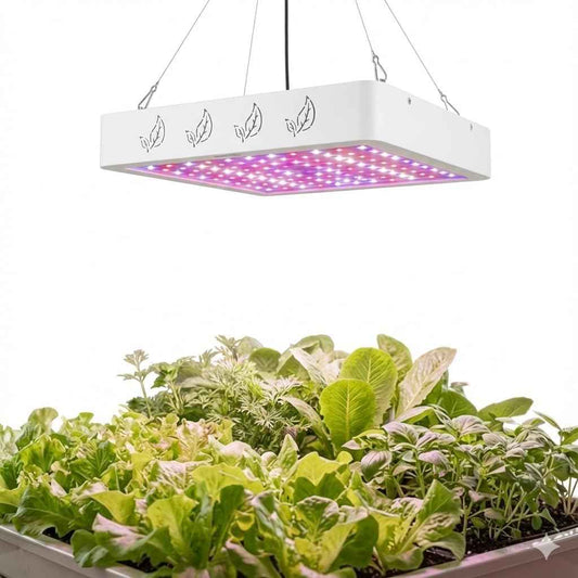 2026 Upgraded 1000W(HPS) Equivalent LED Grow Light, Full Spectrum for Indoor Seedling & Bloom, Dimmable Plant Light with Auto 24H Timer, High PPFD Energy Saving Solution.