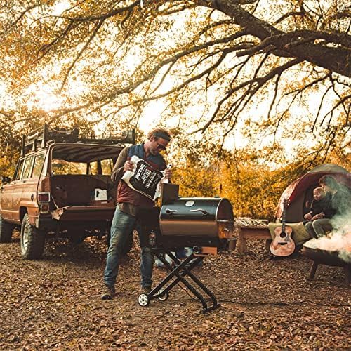 recteq Pellet Grill - Road Warrior 340 + Cover, Portable Electric Pellet Smoker Grill, BBQ, Wood Pellets, Sear, Smoke, and More