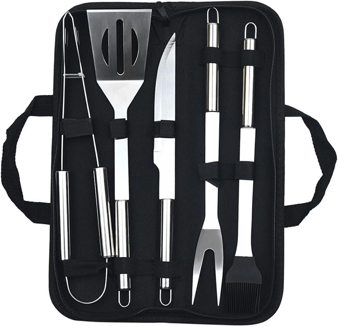 BBQ Grill BBQ Accessories, Stainless Steel Grill Tools Grilling Accessories Grill Set Barbecue Grill Accessories for Outdoor Grill, BBQ Tools Grill Utensils Grilling Tools