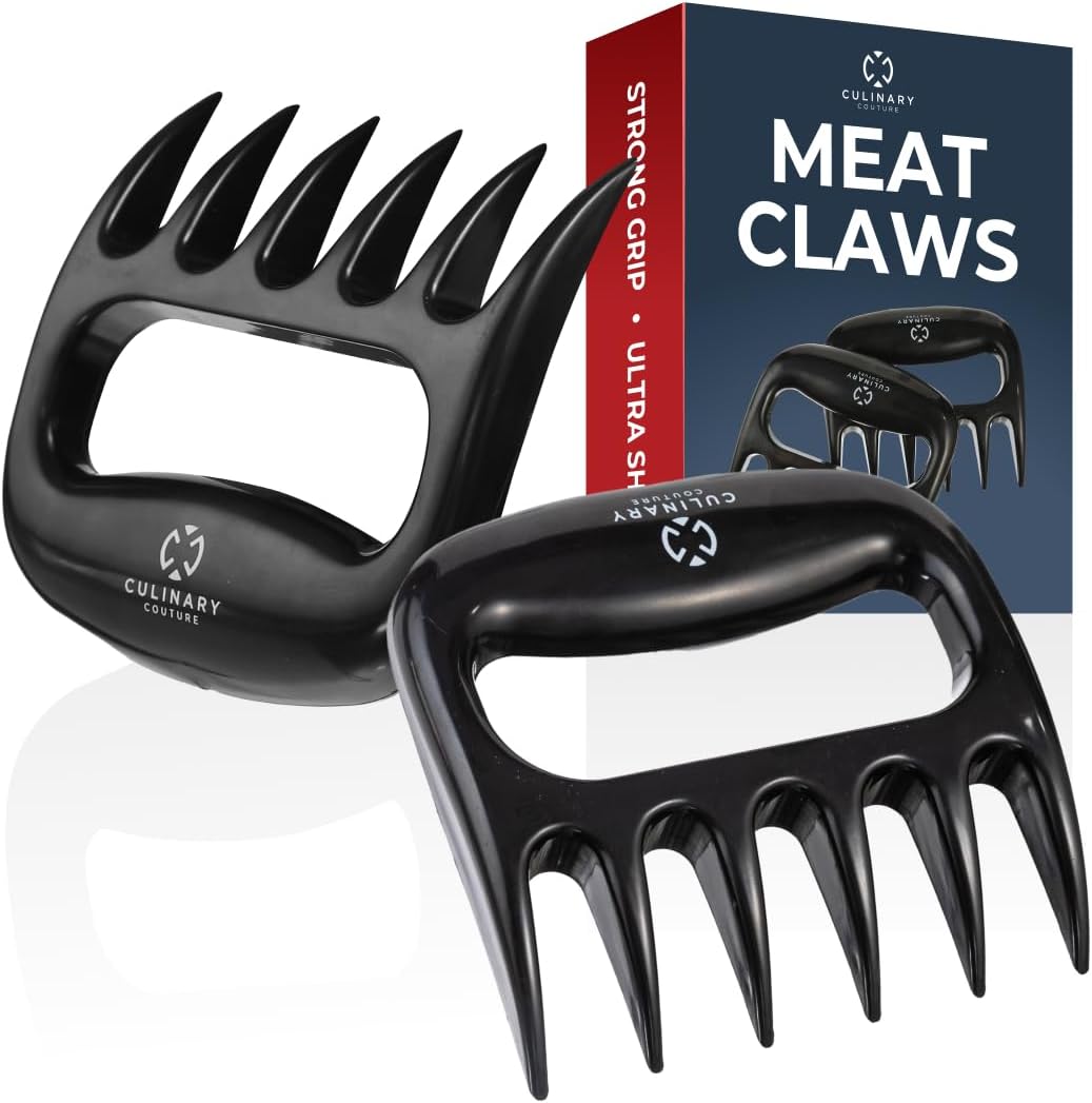 Premium Meat Shredder Claws - BBQ Accessories Gifts for Men Dad Birthday, Bear Claw for Shredding Meat - Claws for Pulled Pork, Chicken Shredder Tool - Perfect for BBQ Grilling Accessories - Lumora Garden