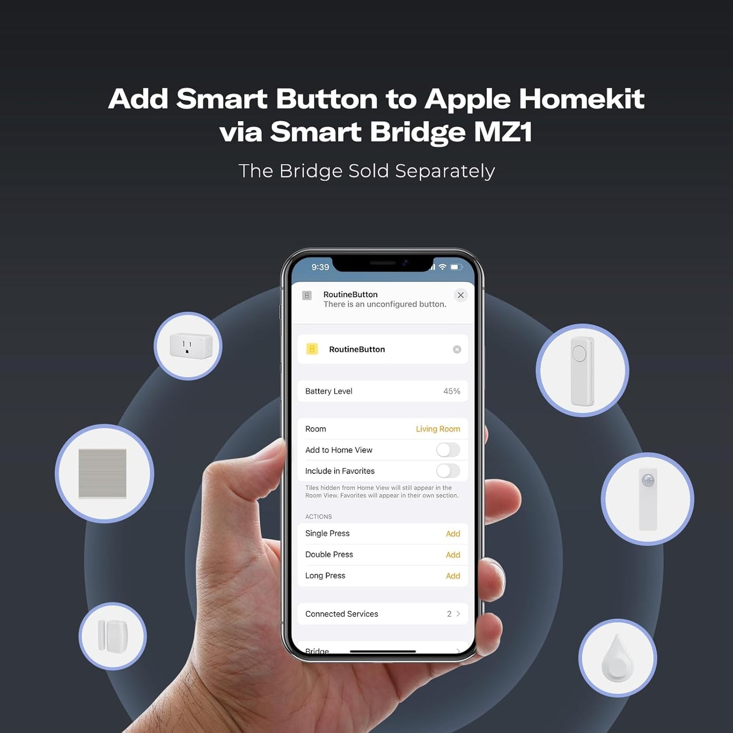 THIRDREALITY ZigBee Smart Button, 3-Way Remote Control, Require Zigbee hub, Work with SmartThings, Aeotec, Hubitat, Home Assistant, Third Reality Hub, Battery Included.