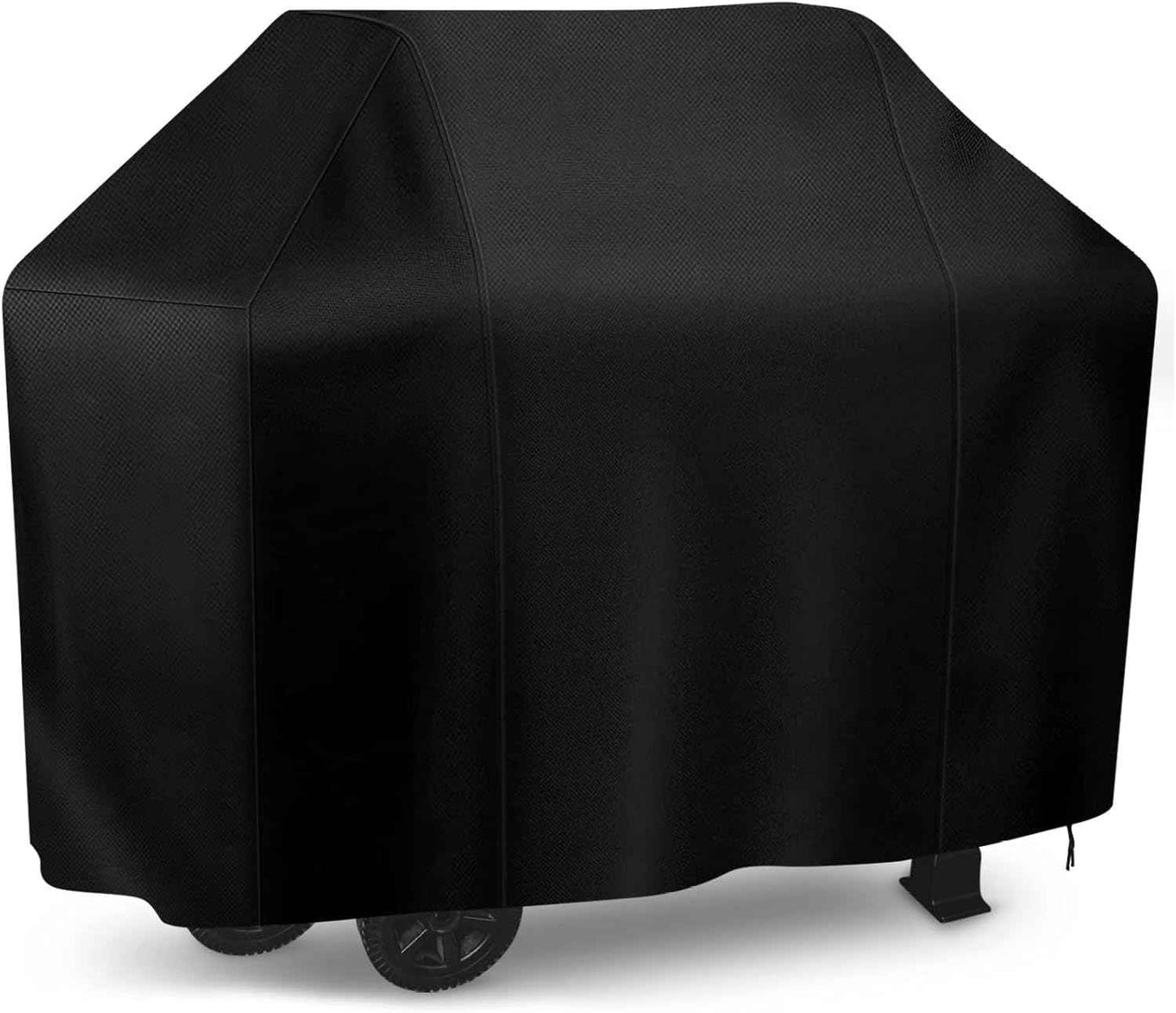 i COVER Grill Cover, 58 inch BBQ Grill Cover for Outdoor Grill, Anti-UV & Fade Resistant Gas Grill Cover, Waterproof Barbecue Grill Covers for Weber, Char-Broil, Nexgrill and More, Black