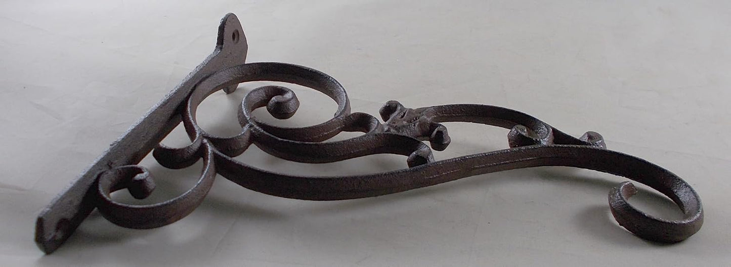 Decorative Cast Iron Plant Hook Bracket