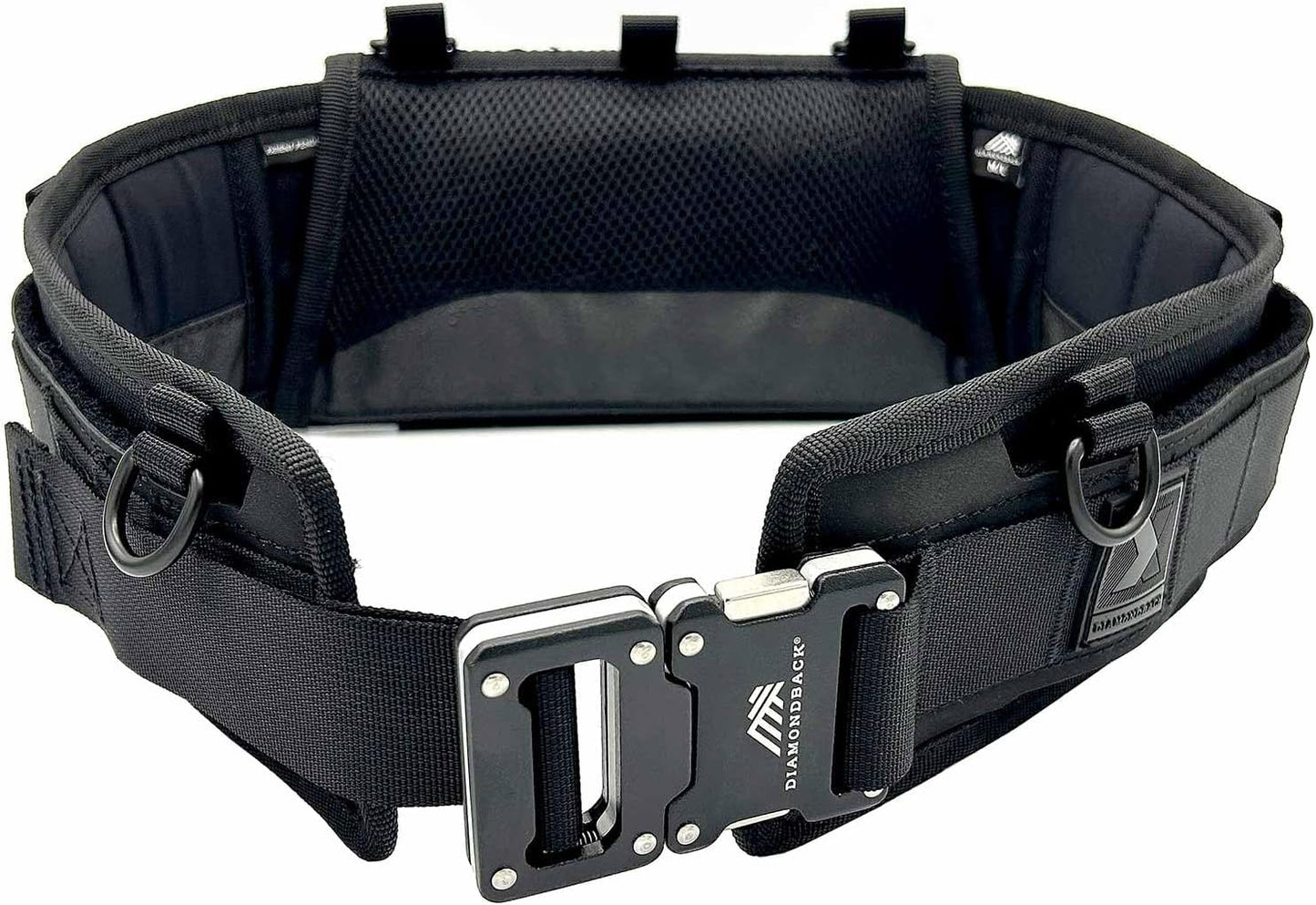Diamondback Tempo Tool Belt (XL/XXL) - Tool Belts for Men with Lumbar Support - Utility Belt with 10 Attachment Points for Tool Belt Pouches