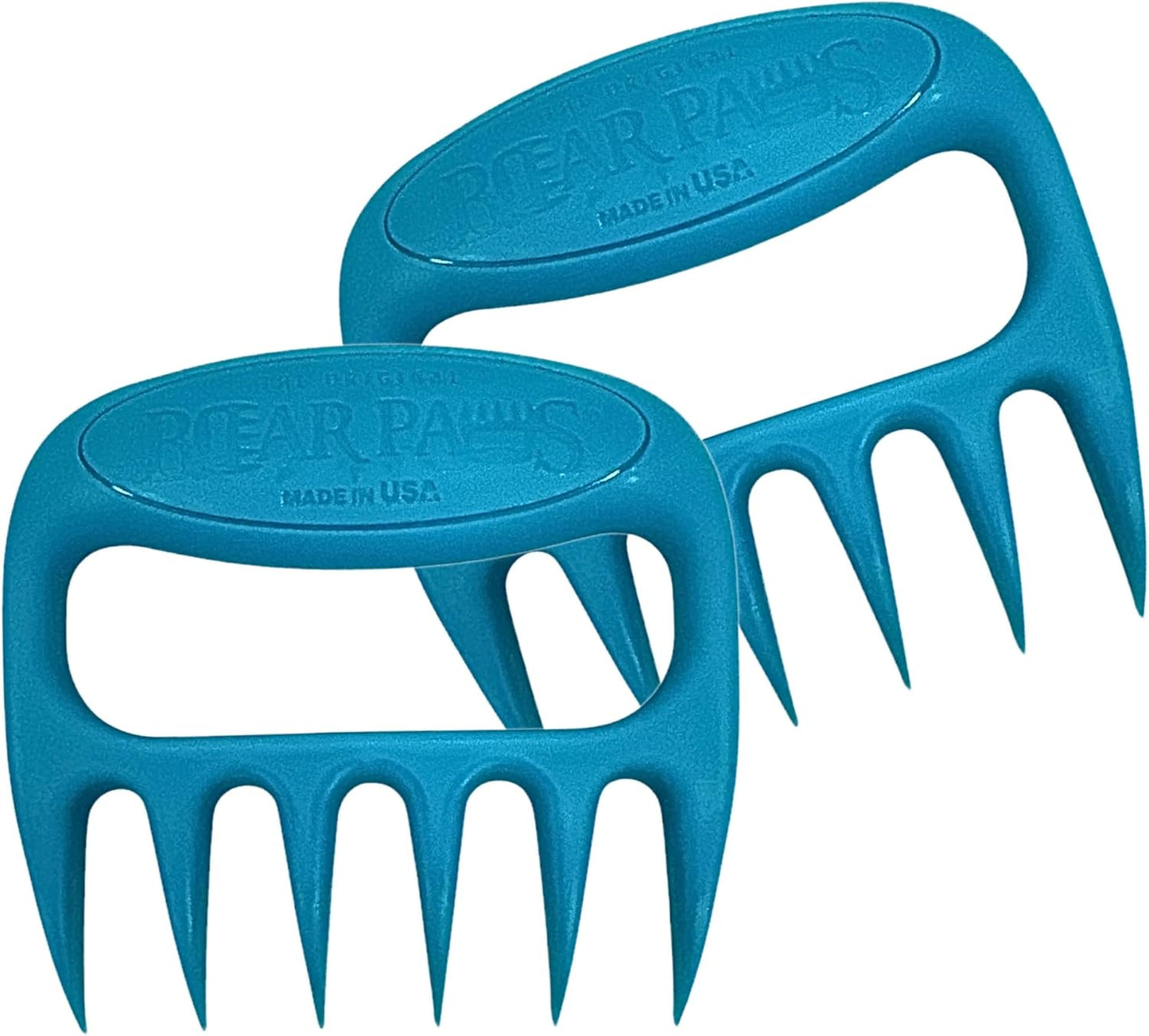 The Original Bear Paw Meat Shredder - Claws for Shredding Pork, Chicken & Any Meat (Teal) - Lumora Garden