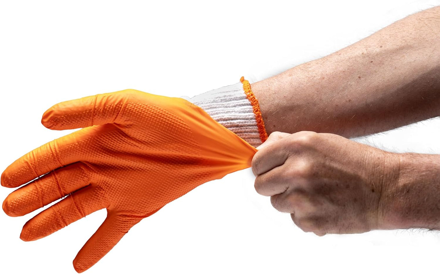 Traeger Grills BBQ Prep & Serve Gloves – 25 Pairs Nitrile Disposable Gloves + Cotton Heat-Resistant Gloves for Grilling, Meat Handling & Food Prep