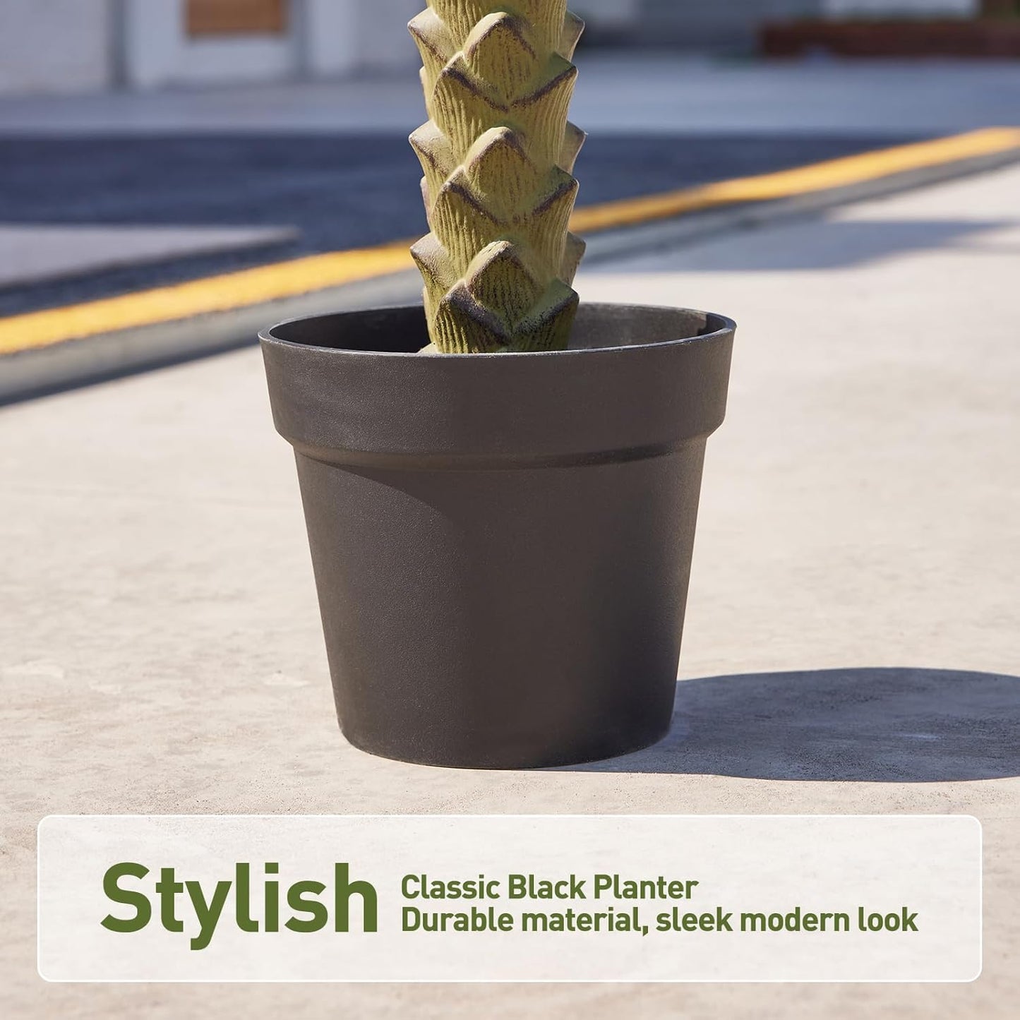 VeriNatural 7FT Artificial Palm Tree for Outdoor & Indoor Decor – Tall Large UV Resistant Faux Palm Tree, Tropical Artificial Tree for Patio, Living Room, Poolside & Commercial Spaces (Set of 2),VN227