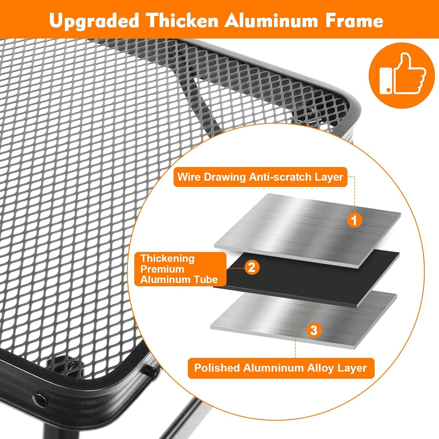 Folding Table, Easy for Storage, Compact and Portable Picnic Table for Grill, Outdoor Camping, Garden, Patio, Dining, BBQ, Party, Market, 3Ft (Medium, Black)