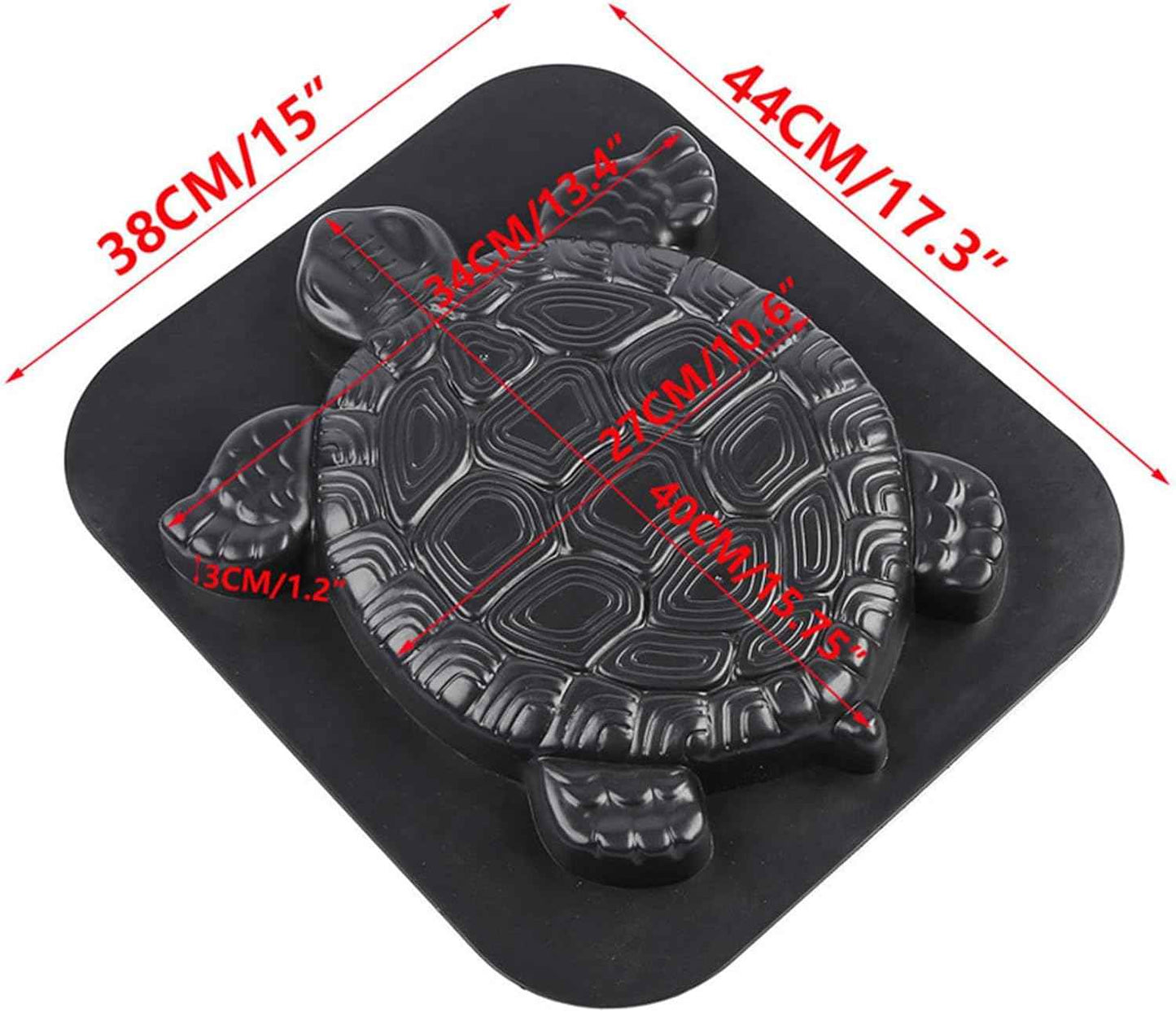 Tortoise Concrete Cement Molds, Turtle Shape Stepping Stone Mold Concrete Cement Mould Walk Maker, Personalized Manual Garden Lawn Pathmate Paving Pavement Paver