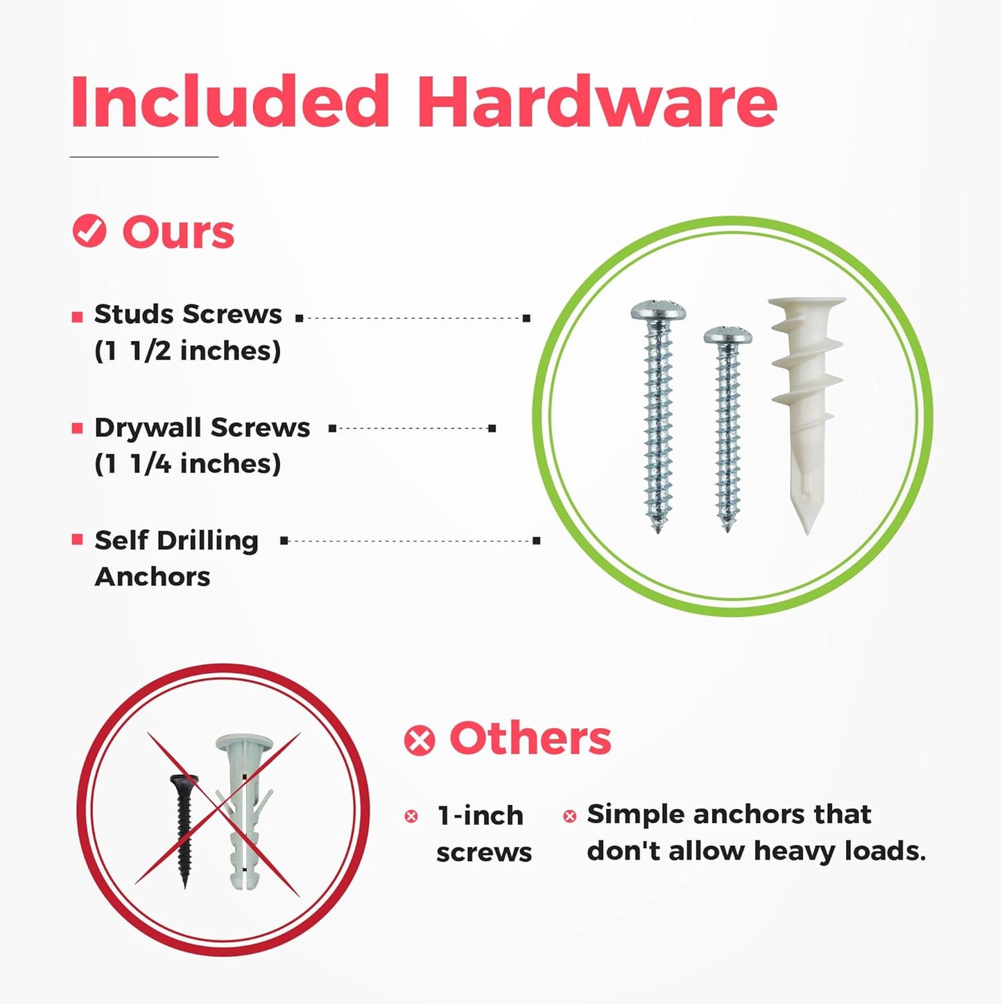 Garage Wall Organizer | 80" Heavy-Duty Tool Storage Rack | Adjustable Double-Layer Hooks | 500 lbs Capacity | Carbon Steel Wall Mount Holder for Shovels, Rakes, Ladders & Power Tools