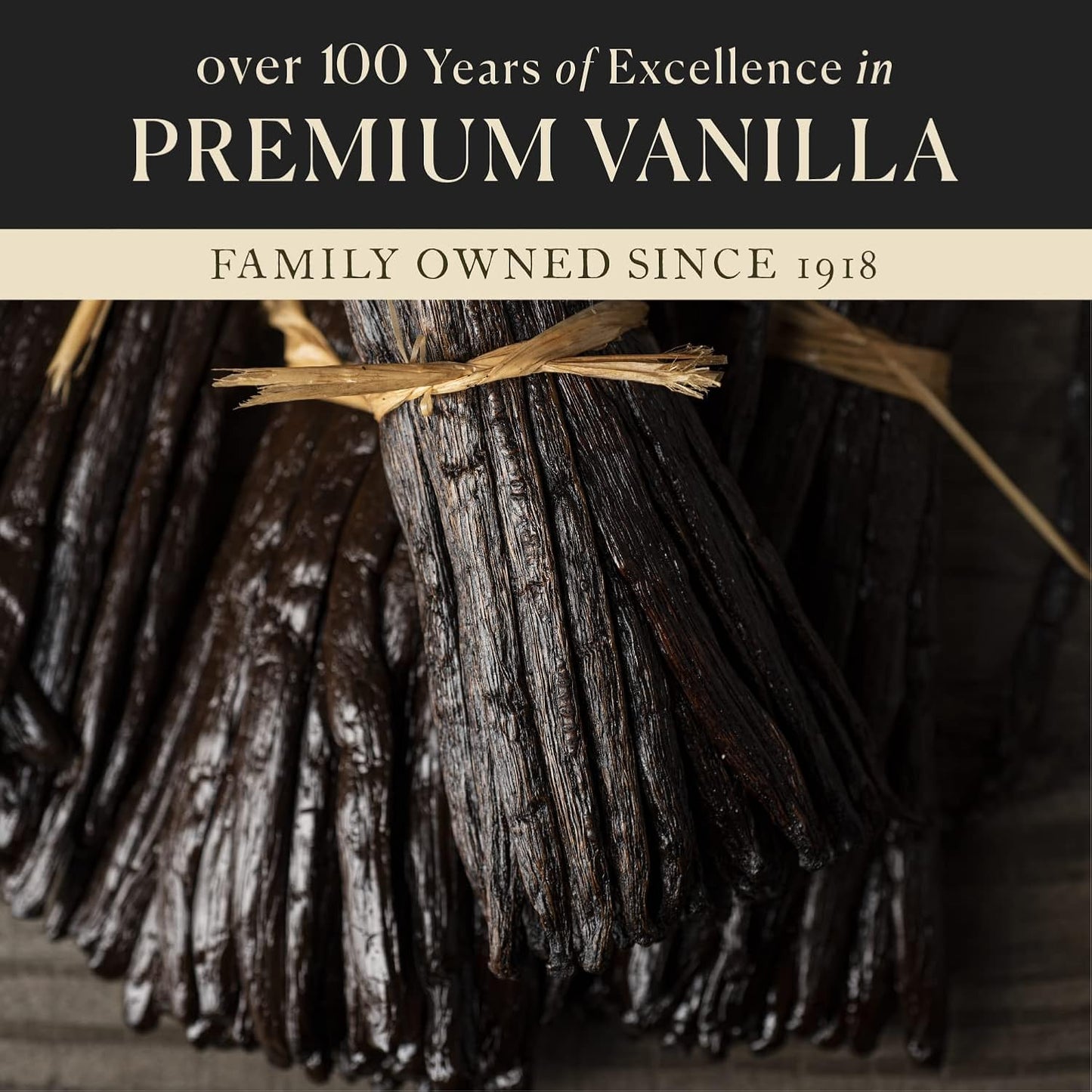 50 Organic Madagascar Whole Vanilla Beans, Grade A Vanilla Pods, Premium Vanilla Beans for Making Extract & Baking - Cook’s