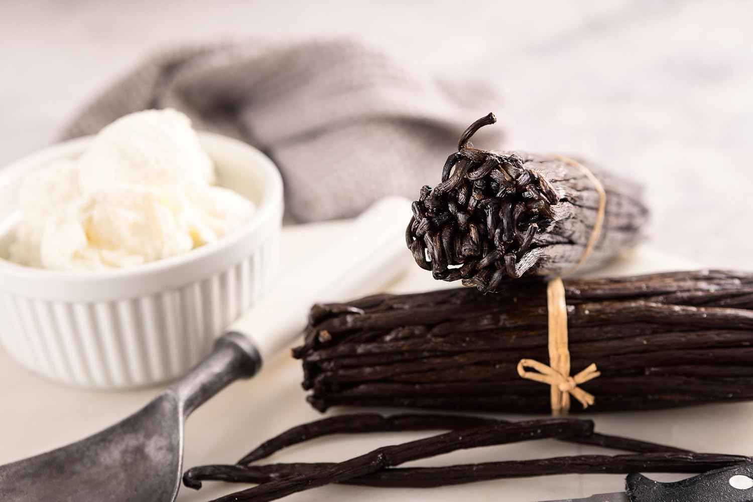 10 Mexican Vanilla Beans Whole Grade A Gourmet Vanilla Pods for Homemade Vanilla Extract and Baking from Veracruz, Mexico