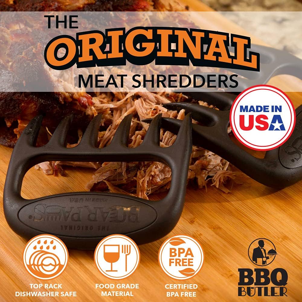 The Original Bear Paw Meat Shredder - Claws for Shredding Pork, Chicken & Any Meat (Teal) - Lumora Garden