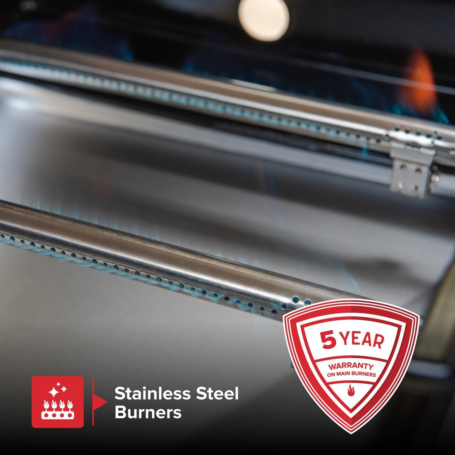 Nexgrill 4-Burner Propane Gas Grill with Side Burner, 52,000BTUs, 562 SQ. In. Cooking Space, BBQ Grill with Stainless Steel Lid & Control Panel for Outdoor Cooking, Patios, and More - 720-0925PA